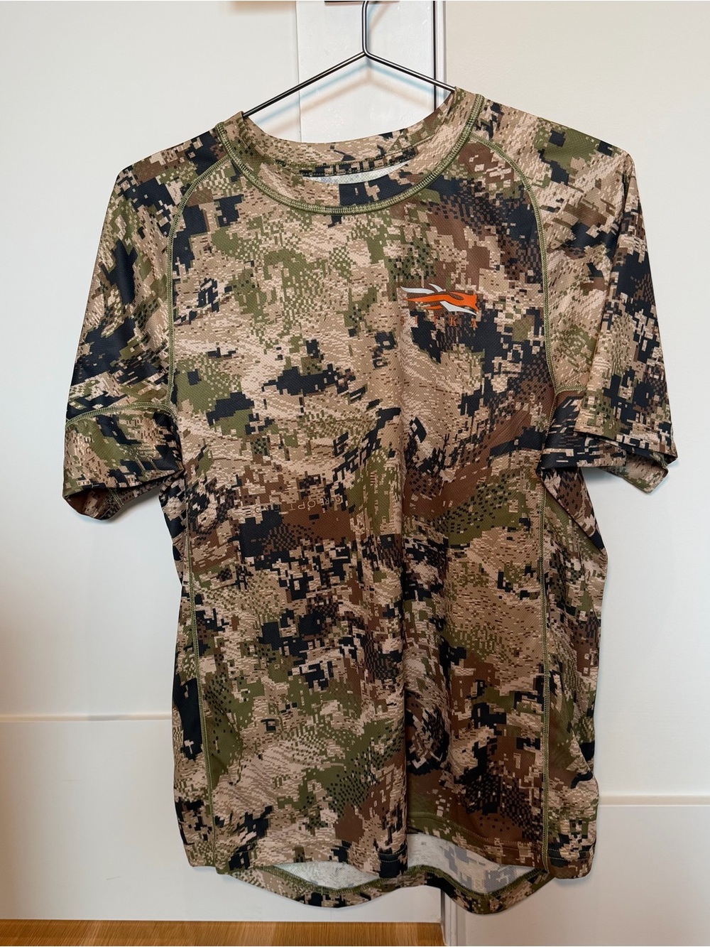 Sitka Men’s Core Lightweight Crew Short Sleeve Optifade Subalpine Medium